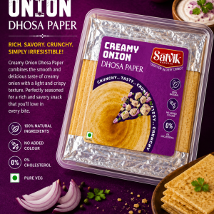 CREAMY ONION DHOSA PAPER